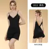 Xianyi Dama Sexy Tentadora Tirantes Finos Pijama Cuello V Seda de Hielo Talla Grande MM Gordita Vestido para Dormir qqny Bata de Batalla para Citas 1013