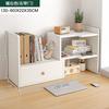 Estantería de escritorio para el hogar, sencilla, para almacenamiento de escritorio, escritorio de estudio, pequeña, multicapa