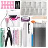 Set de 28 Pinceles para Arte de Uñas, Pintura de Fototerapia, Dibujo de Líneas, Sombreado de Flores, Set de Herramientas para Personalización de Uñas