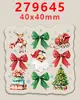 2025 Nuevo Venta Caliente Transfronteriza Parche de Resina Acrílica Fondo Transparente A279615