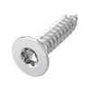 Tornillos Autorroscantes de Acero Inoxidable 304 con Cabeza Avellanada Hundida en Forma de Flor de Ciruelo, Tornillos Autorroscantes de Cabeza Plana Hexagonal M2M2.3M4M5M6