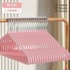 Percha de plástico antideslizante para el hogar, sin costuras, para colgar ropa de adultos, venta al por mayor