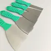 Fabricantes de Shuaining suministran directamente espátula de acero al carbono hoja de limpieza pala para quitar pegamento espátula de acero inoxidable cuchillo para ceniza en lotes