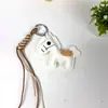 Llavero para Ganar Dinero, Versátil y Lindo Colgante de Llavero de Caballo de Cuero Retro para Coche, Accesorio para Bolso