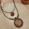 Colar Estilo Boêmio para Mulheres, Novo Colar Estilo Chinês, Corrente de Pescoço Estilo Étnico de Férias, Corrente de Clavícula de Nicho de Luxo Leve de Alta Qualidade
