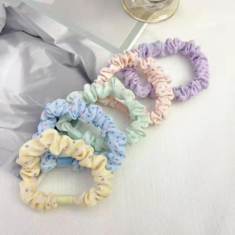 波点diy 小肠发圈