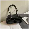 Bolsa Boston Simples de Nicho Coreana para Axila Feminina Nova Bolsa de Ombro Retro de Alta Qualidade Bolsa para Trabalho e Deslocamento