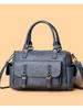 Bolso de invierno para mujer 2024, nuevo estilo, elegante, de moda, de gran capacidad, bandolera de hombro de alta gama.