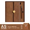 Set de Regalo de Cuaderno A5 con Logo Personalizado, Cierre de Trébol de Cuatro Hojas, Cuaderno Simple de Alto Valor para Negocios, Regalo de Empresa