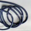 Cuerda Redonda de Hilo de Poliéster Trenzado Cuerda de Escalada Hecha a Mano DIY Lanyard para Teléfono Accesorio para Ropa Cuerda Trenzada de Cordón Tejido