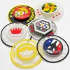 En Stock Sellos de Silicona Luminosos del Alfabeto Inglés Populares para Niños, Accesorios Creativos para Zapatos y Sombreros
