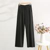 Pantalones de Pierna Ancha Ligeros de Seda Helada de Talla Grande para Verano, Pantalones Transpirables a Prueba de Mosquitos, Pantalones a Prueba de Mosquitos para Adultos