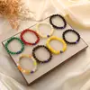 Pulsera de cuentas de jade de 8 mm ojo de diablo trae buena suerte y buenos deseos a Europa y Estados Unidos joyería popular venta al por mayor