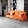 Sofá cama plegable, nuevo modelo multifuncional para apartamentos pequeños, doble uso para sala de estar y dormitorio de casa de alquiler, sofá casero simple