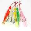 12cm/8.4g pesca en mar Yanyue anzuelo de placa de hierro Luya cebo artificial pulpo luminoso cebo blando tentáculos de calamar accesorios cebo de imitación
