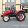 Tractor diésel hidráulico de cuatro ruedas con dirección de fuerte presión y alta potencia, bajo consumo de combustible, ahorro de tiempo y mano de obra, alta eficiencia.
