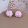 Corrente de Celular Fofa com Contas Aveludadas Gato Fofo Garra Através do Buraco Acessórios de Cabelo de Pelúcia Material Pulseira Contas Acessórios DIY