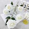 Novas Flores Artificiais 5 Novas Cabo Dia dos Namorados Flores Decorativas Casamento Layout Floricultura Design Ornatos de Fotografia Flores Secas