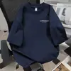 Camiseta de manga corta con estampado de dibujos animados de verano para hombre, marca nueva y moderna, corte holgado, adecuada para adolescentes y estudiantes, top de camiseta de media manga moderno