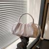 Bolso de mano nuevo para otoño e invierno 2025 con estampado de mariposas, bolso de axila para el trabajo, moda simple estilo nacional, también bolsa de agradecimiento para mujer