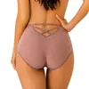 Diseño hueco transparente, corte que levanta las caderas y se ajusta al cuerpo, Panties Sexy de Encaje Francés para Mujer, Más Vendidos en Amazon, Envío Rápido