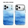Película Dos en Uno Mezcla de Acuarela es Adecuada para Fundas iPhone 17/16Pm, Xiaomi, Oppo, Huawei, Apple 17Pro.