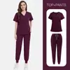 Lavado de Ropa a Mano para Hombres y Mujeres, Traje Delgado de Ropa Quirúrgica, Ropa de Trabajo de Manga Corta para Sala de Operaciones, Médico, Salón de Belleza para Hombres y Mujeres