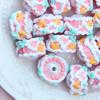 Nuevo aceite pesado con cuentas navidad pintado a mano con cuentas diy material de joyería accesorios de pulsera cadena para teléfono móvil con cuentas mixto diy