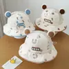 Gorro para Bebé para Primavera y Verano, Sombrero de Sol Delgado y Transpirable, Gorra Linda de Protección Solar para Niños y Niñas, Sombrero de Pescador