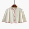 Chal de Lana de Isla Estilo Capa Xiyue Otoño e Invierno para Maternidad, Caliente para Cuidado Postparto, Protector de Hombros a Prueba de Frío para Mujeres Embarazadas