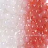 Nuevas Cuentas de Vidrio que Cambian de Color Imitación Jade 10mm Cuentas para Manualidades Pulsera de Cuentas Sueltas Pulsera con Cuentas Cuentas que Cambian de Color UV Venta al por Mayor