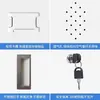 Casillero de una puerta de colores con cerradura, Gabinete de metal, Casillero para empleados, Gabinete de almacenamiento, Casillero para vestidores de baño, Gabinete de almacenamiento de bolsas de múltiples puertas