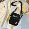 Bolso Bandolera de Lona Estilo Coreano ins Bolso de Mujer Nuevo 2020 Celebridad de Internet Mismo Estilo Estudiante Estilo Fresco Bolso de Hombro Versátil
