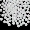 Miçangas de Flor de Rosa em ABS com Alto Brilho e Pétalas Tridimensionais, para Pulseiras, Colares, Acessórios de Joias DIY Feitos à Mão, Miçangas Soltas no Atacado