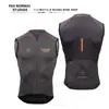 Chaleco Polar Pas Ropa de Ciclismo Otoño e Invierno Chaqueta de Ciclismo Cortavientos Cálida para Hombre Chaqueta para Bicicleta de Carretera Bicicleta de Montaña