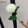 Flor Artificial de Crisantemo Garra de Dragón de Tallo Único, Dalia, Crisantemo Bola, Producto Transfronterizo Más Vendido, Flores para Proyectos, Arreglos Florales para Sacrificios, Venta al por Mayor de Comercio Exterior
