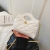 Bordado Lingge Nuevo Estilo Estilo Chanel Bolso de Mujer de Mano Cadena Bolso de Hombro Nicho de Alta Gama Retro Bolso Cruzado para Niños