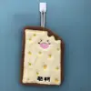 Toalha Pequena Infantil Atacado Lenço de Banheiro Uso Diário em Casa Desenho Animado Fofo Queijo Pendurado Toalha de Mão