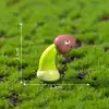 Micro Paisaje de Exportación Transfronteriza Hongo Pequeño Lindo Inclinado Musgo Lindo Jardinería Decoración DIY Accesorios Adornos Pequeños