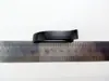 Pinza para el Cabello Fresca y Moderna Coreana con Diseño de Salpicadura de Tinta Blanca y Negra, Pasador Elegante, Pinza de Tiburón Estilo Minimalista Francés para la Parte Posterior de la Cabeza