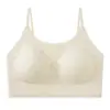 Camisole de Renda Estilo Francês Sem Costura Beauty Back Short com Bojo, Anti-Queda, Alta Elasticidade, Roupa Íntima Confortável para Base de Verão