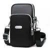 Bolsa mini pequena de tecido Oxford bolsa para celular caminhada leve simples bolsa transversal bolsa de pulso feminina bolsa de braço para corrida