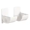 Suporte de Parede para Sacos de Lixo de Cozinha Suporte para Lateral de Armário Ajuste Livre Suporte de Pendurar para Filme Plástico Armazenamento sem Furos