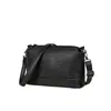 Bolso de hombro de cuero suave con estampado de cocodrilo nuevo 2026, bolso cruzado retro, gran capacidad, bolso tote versátil, diseño cuadrado pequeño