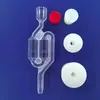 Válvula de escape unidireccional para vino para la fermentación secundaria de la vinificación herramienta casera de vinificación juego de tapones de silicona