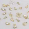 Novo Pingente de Nail Art de Cyber Celebridade Liga de Zinco Diamante Estrela Lua Borla Olho de Gato Borboleta Animal Decoração de Manicure Atacado
