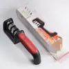 Herramienta Multifuncional para Afilar Cuchillos, Piedra de Afilar, Cuchillo de Cocina para el Hogar, Afilado Fino, Afilador de Cuchillos Comercial Rápido, Herramienta para Abrir Filos, Tres en Uno