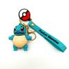 Chaveiro Pingente Pato Pokemon Cola Macia PVC Pikachu Desenho Animado Pokemon Chaveiro de Bolsa