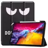 Funda protectora para iPad aplicable PRO11 2021/2020 triple pliegue con ranura para lápiz funda protectora soporte de dibujos animados funda suave