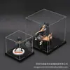 Caja de Exhibición Transparente de Acrílico Personalizada Modelo Ensamblado Hecho a Mano Almacenamiento de Oficina Gundam Juguete Modelo de Coche Cubierta Antipolvo